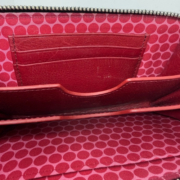 Brighton “Shake It Up” martini leather zipper wallet wristlet - Picture 4 of 8